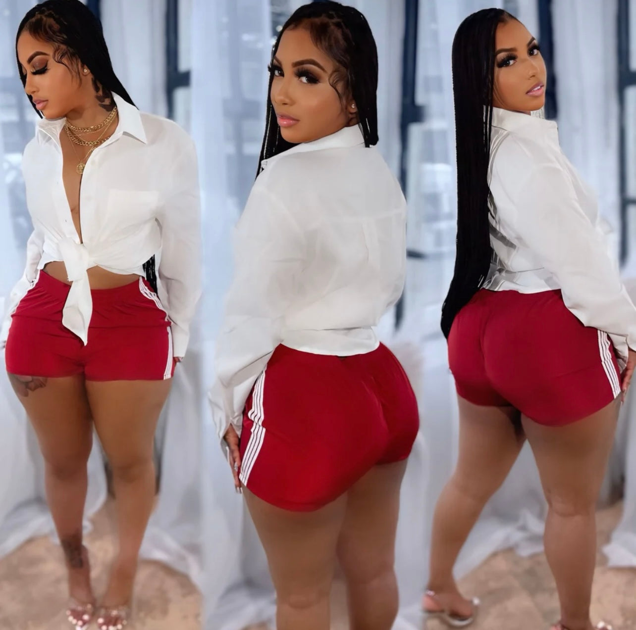 Wine Track Shorts