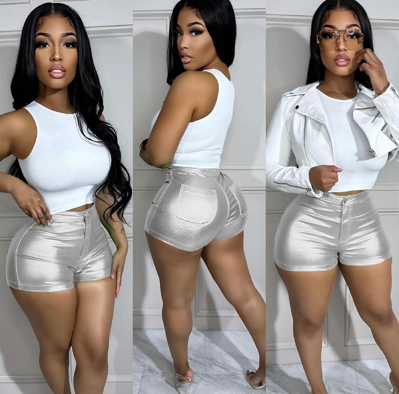 Silver Shorts