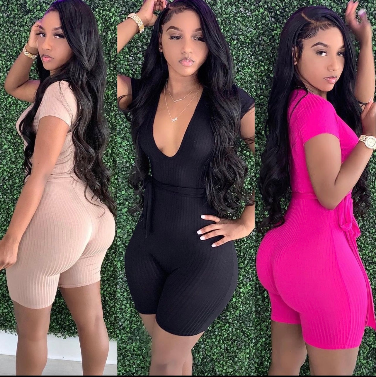 Solid Romper