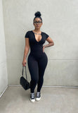Black Full Body Jumpsuit