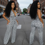 White Maze Jumpsuit