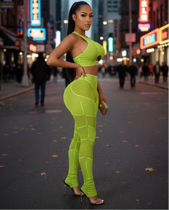 Lime Acid Wash Set