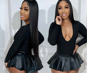 Black V Bodysuit