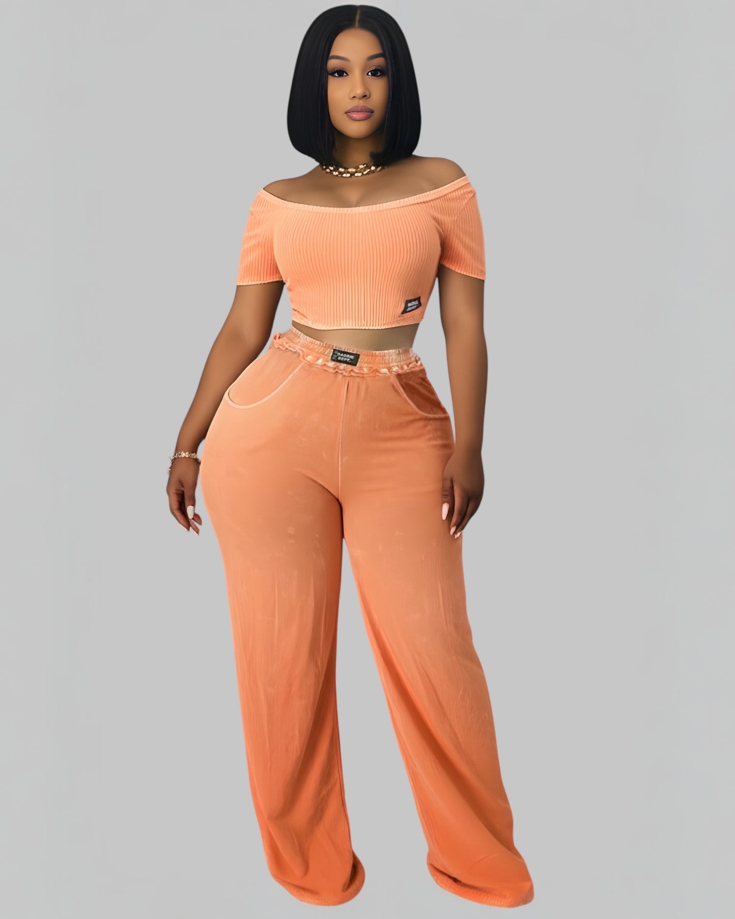 Orange Mineral Wash Set