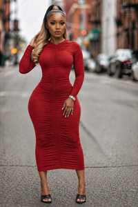 Red Jasmine Dress