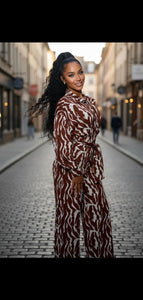 Brown Jumpsuit