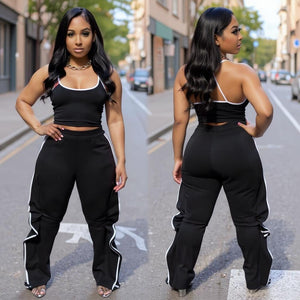 Black Jogger Set