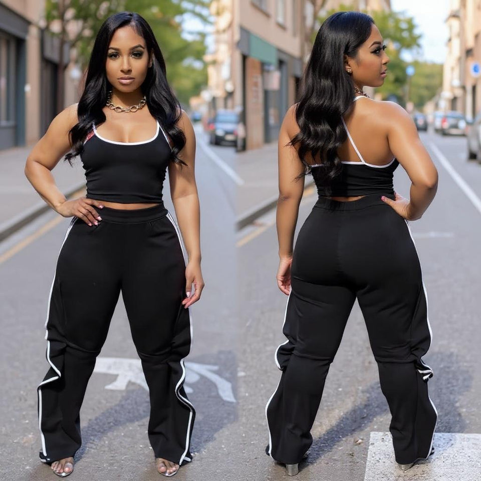 Black Jogger Set