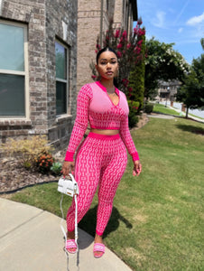 Pink Abstract Set