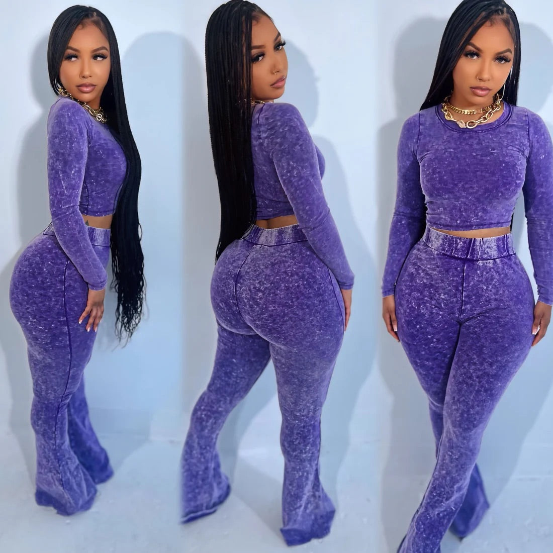 Wash Purple Set