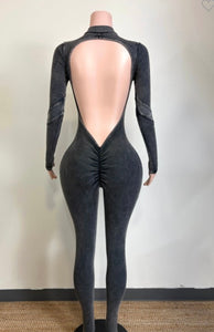 Onyx Wash Jumpsuit