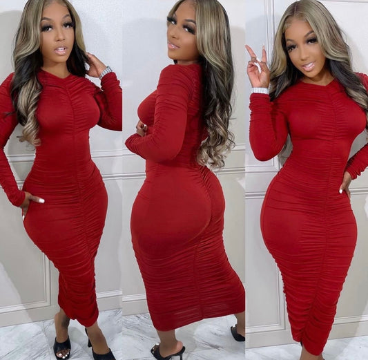Red Jasmine Dress