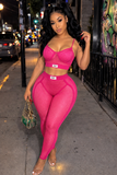 Barbie Pink Mesh Legging Set