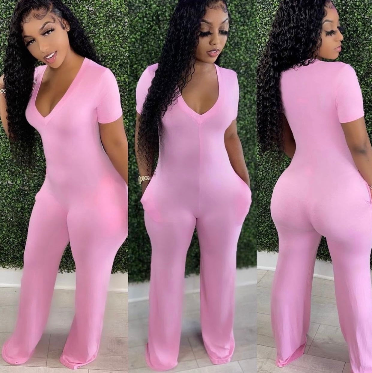 Light Pink Jumpsuit