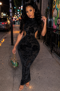 Velvet Deep Dress (Copy)