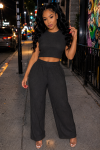 Black Loungewear Set