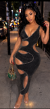 Cut Out Wash Dress