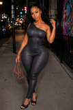 Snake Print Jumpsuit