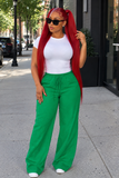 Kelly Green Palazzo Pants