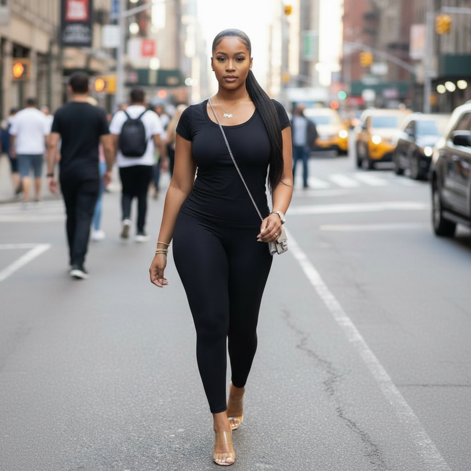 Black Chill Legging Set