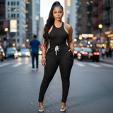 Black  Mystic Pants Set