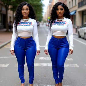 Royal Coated Pants