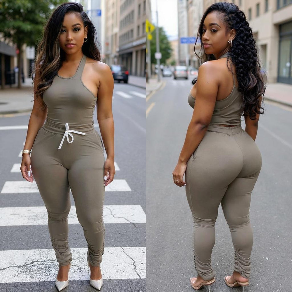 Taupe Mystic Pants Set