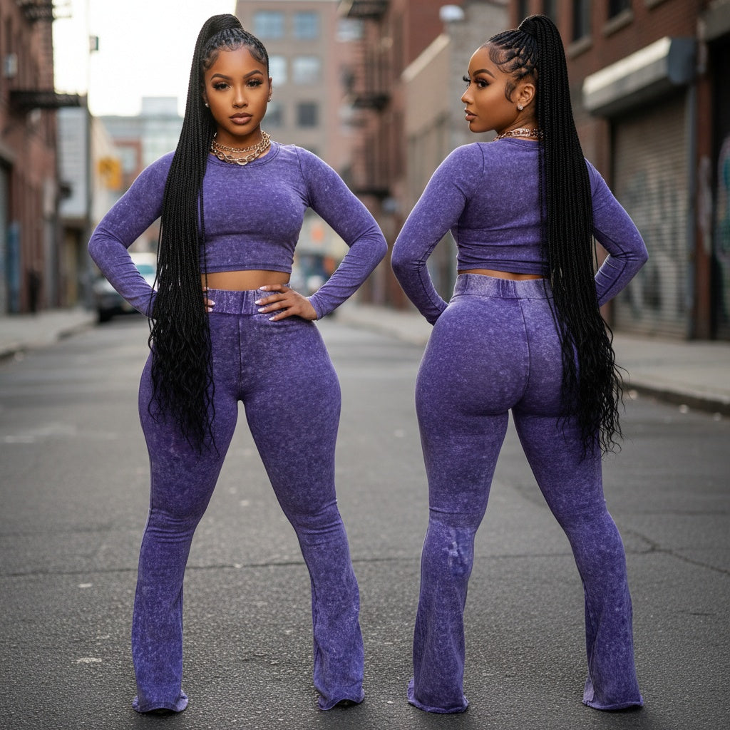Wash Purple Set