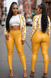 Mustard Pants