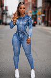 Blue Legging Set