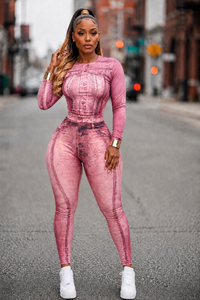 Pink Legging Set