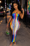 Tube Painted Dress