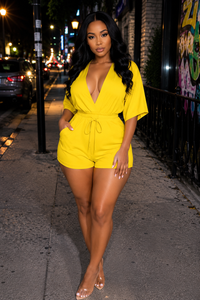 Mustard V Romper