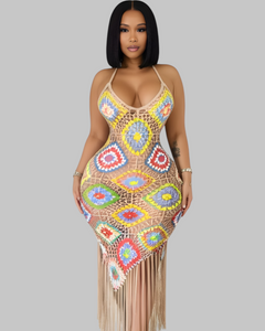 Crochet Maxi Dress
