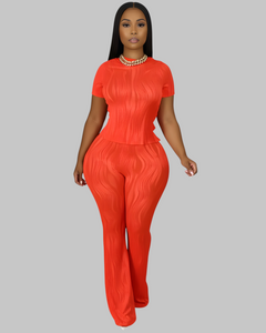 Scarlet Palazzo Set