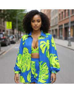 Blue Resort 3 Piece Set