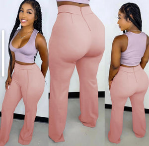 Pleated Pants