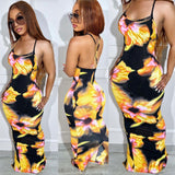 Flower Maxi Dress