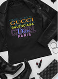 Black Designer Tee