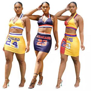 Jersey Skirt Set