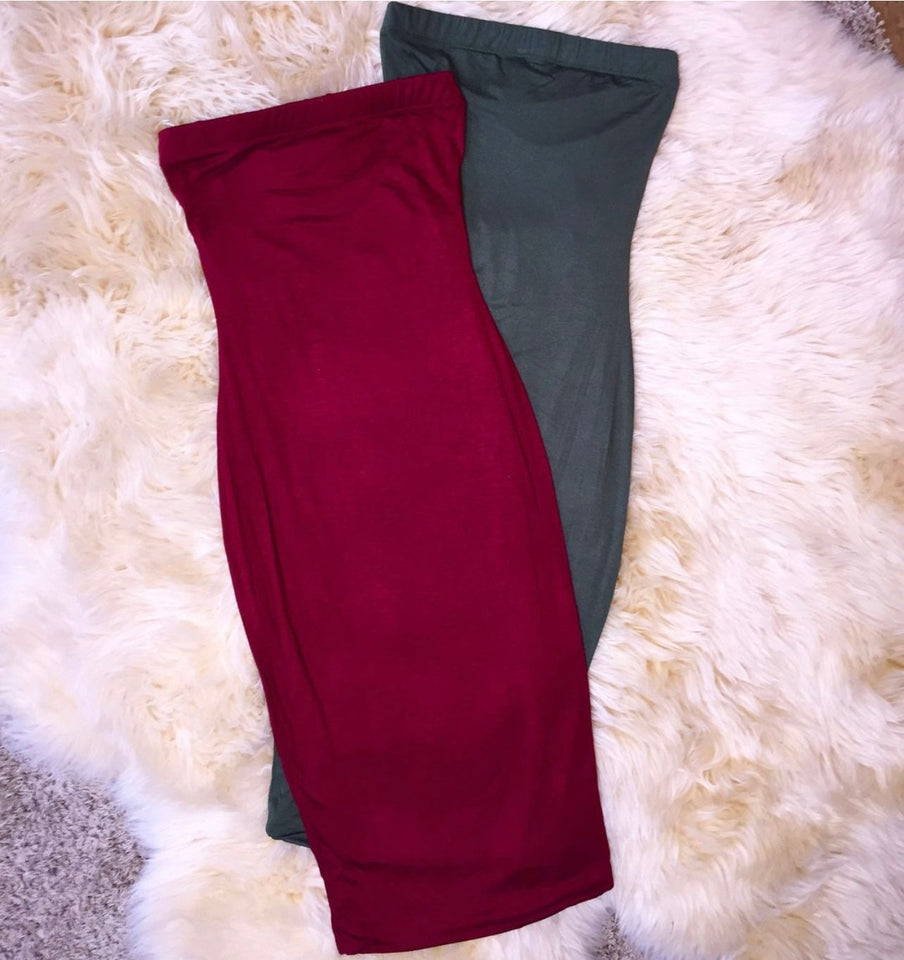 Mouton Tube Dress