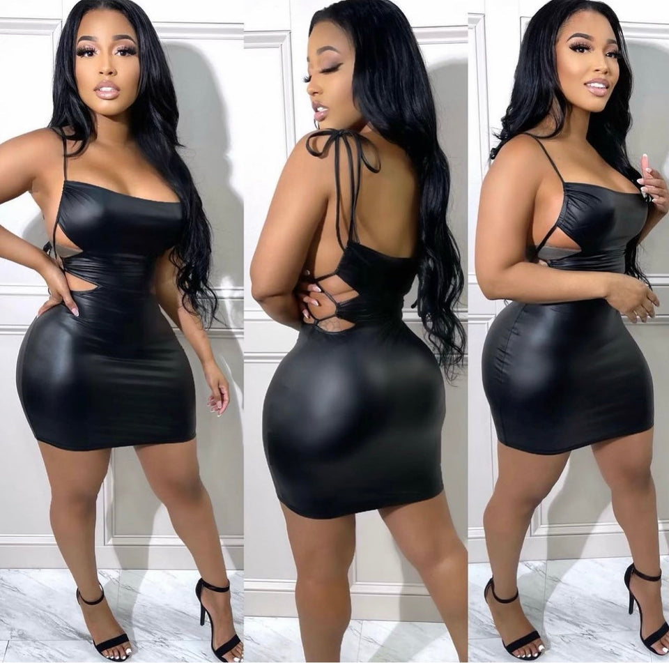 Leather Cross Dress