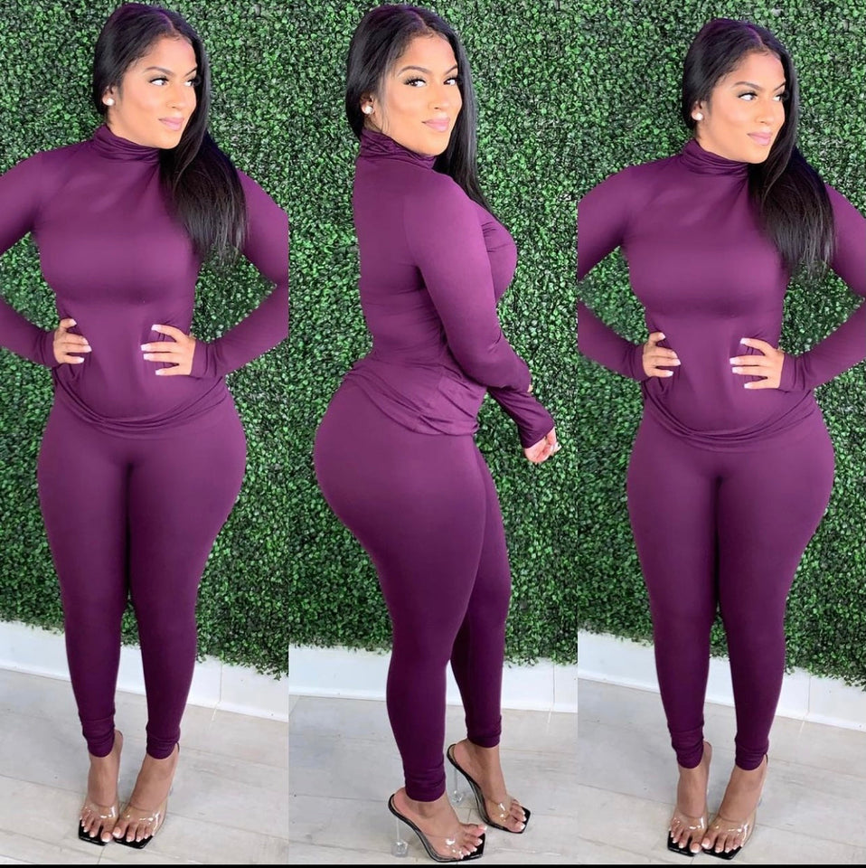 Turtle Neck Set