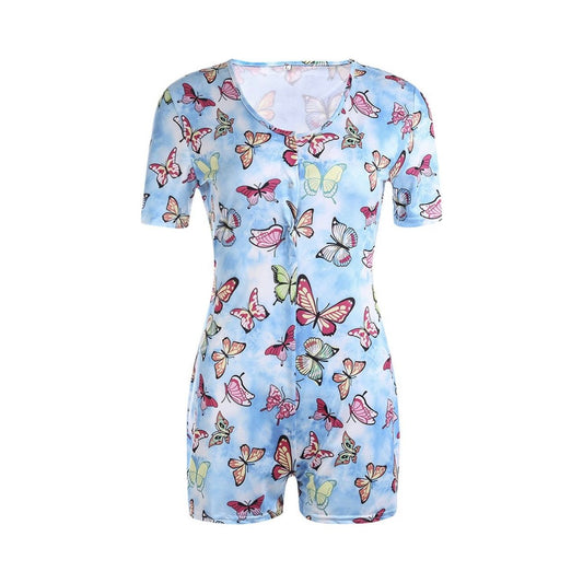 Blue Butterflies Onesie
