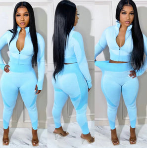 Baby Blue Jogger Set