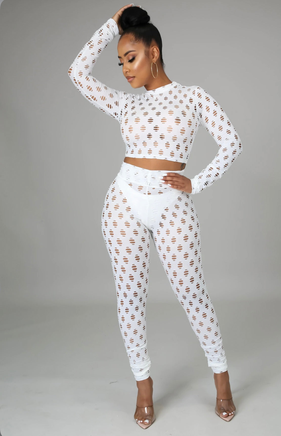 White Peek Set