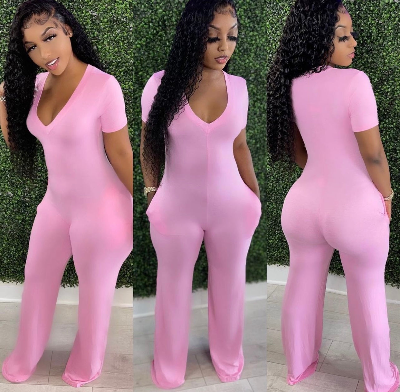 Light Pink Jumpsuit