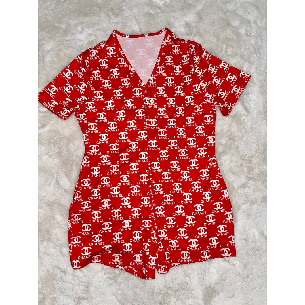 Red CC Onesie